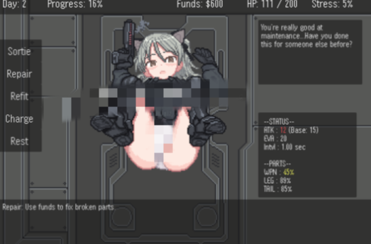 图片[3]-【RPG/动态/像素/生肉】全面检修：前线整备 / OVERHAUL – Frontline Maintenance – v1.0-春日ACG