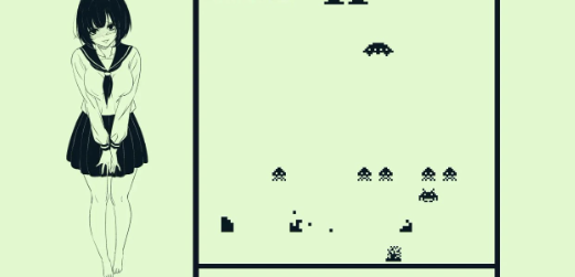 图片[2]-【SLG/动态/像素/互动】脱衣勇者斗恶龙 脱衣ンベーダーゲーム 日文生肉版-春日ACG