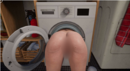 图片[2]-【3D/互动/动态/乱x/官中】妈妈被困在洗衣机里 / Mom Got Stuck in the Washing Machine v1.9 PC-春日ACG